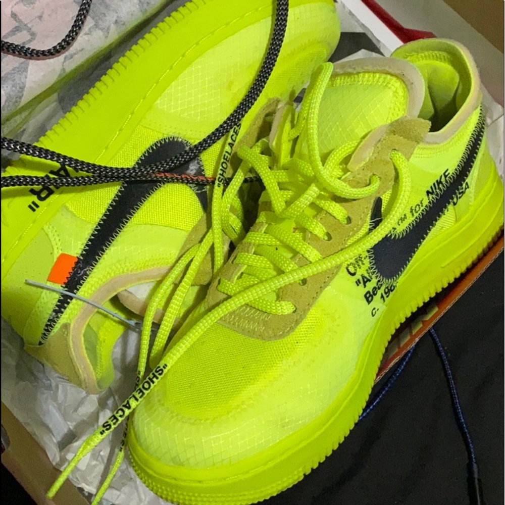 Authentic Off-White Volt AF1’s